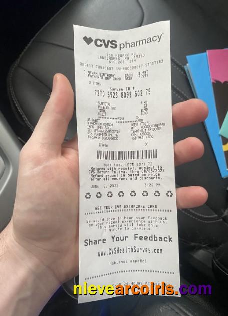 CVS pharmacy payment check